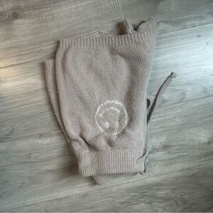 Cozy Beige Sweater with Smiley Face